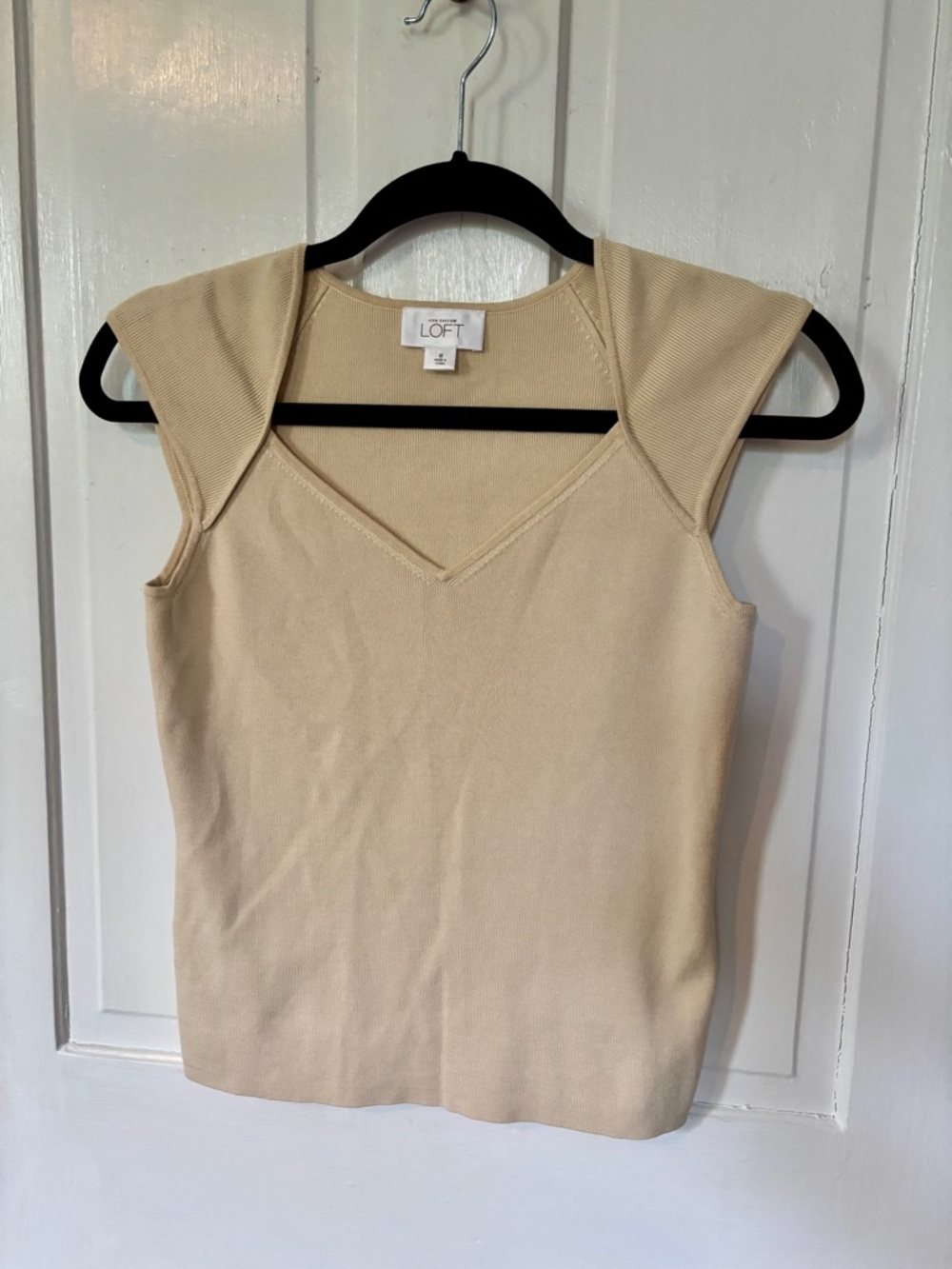 LOFT Ribbed Knit Top - Picture 2 of 6